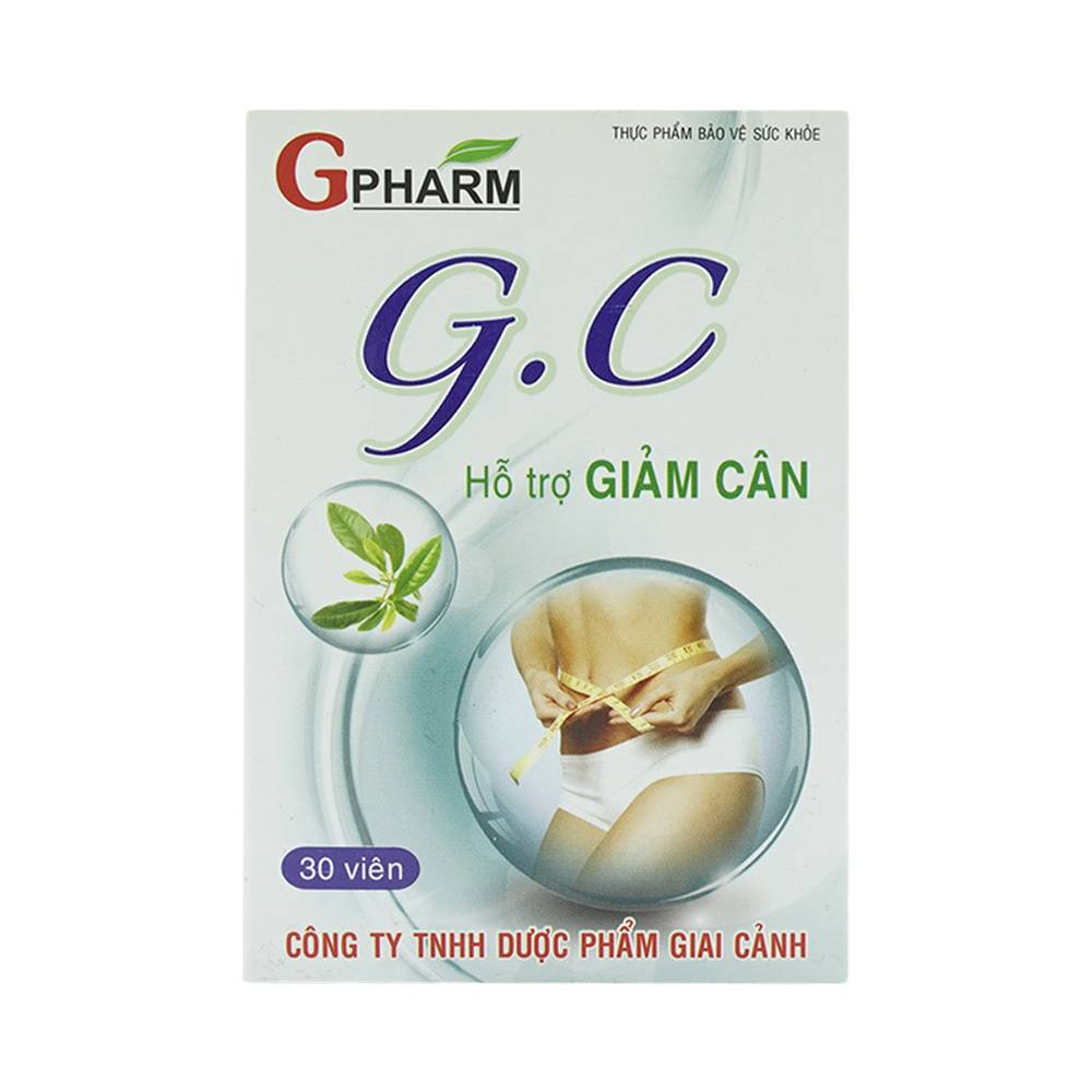 Viên uống G.C GPharm hỗ trợ giảm cân (30 viên)