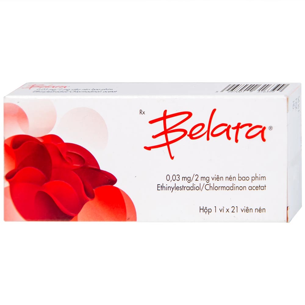 Thuốc tránh thai Belara chứa những thành phần nào?
