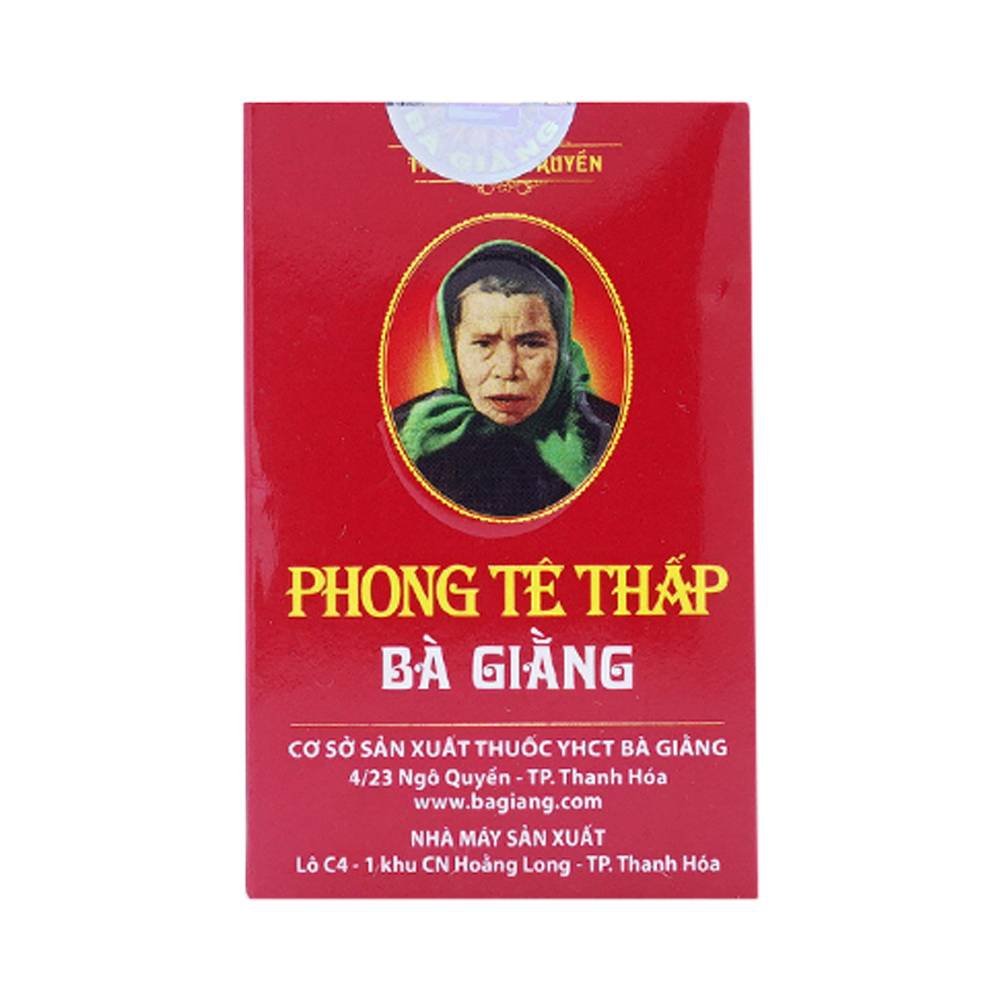 Thuốc Phong Tê Thấp Bà Giằng điều trị viêm, đau xương khớp (250 viên)