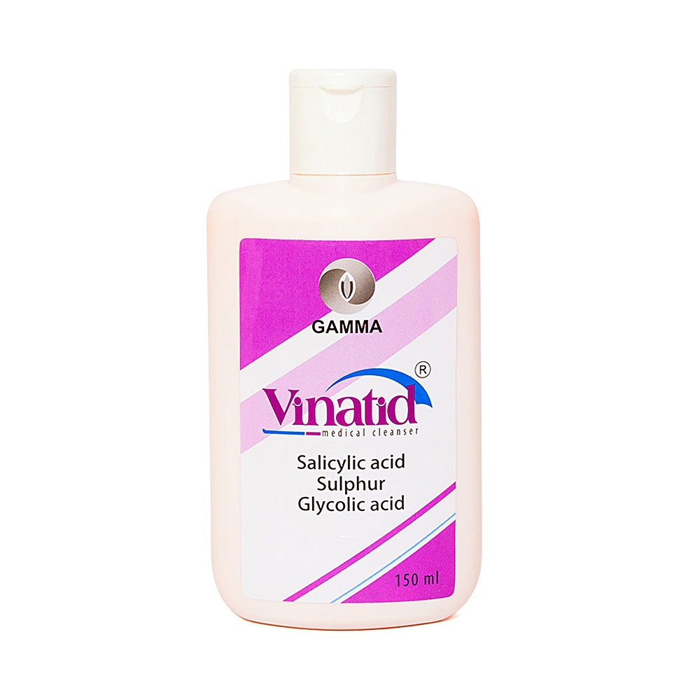 Sữa rửa mặt Gamma Vinatid điều trị mụn, giảm dầu (150ml) - Nhà thuốc FPT  Long Châu