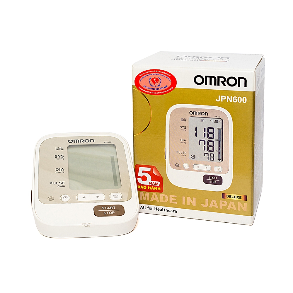 Hướng dẫn sử dụng máy đo huyết áp omron jpn600 đúng cách