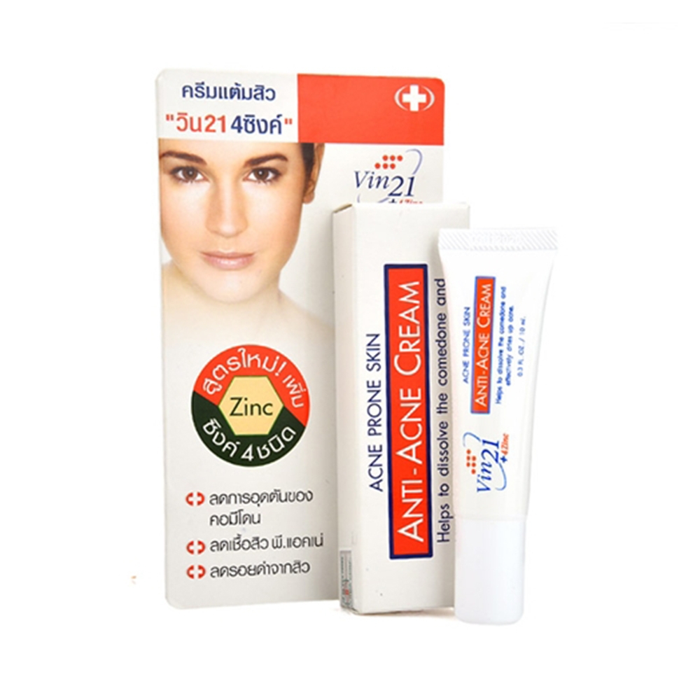Kem tr m n Vin21 Anti Acne Cream 10ml