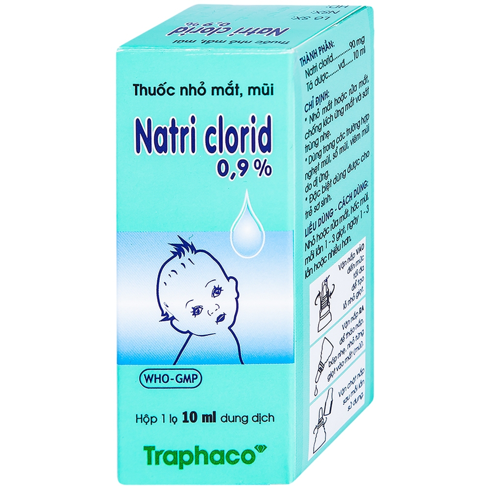 Thương hiệu và nhà sản xuất của natri clorid 0,9% là gì?
