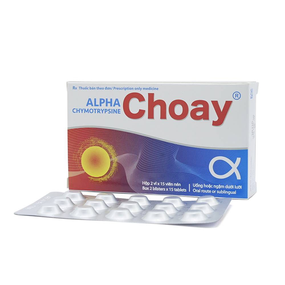 Cách sử dụng thuốc Chymotrypsine Choay như thế nào?
