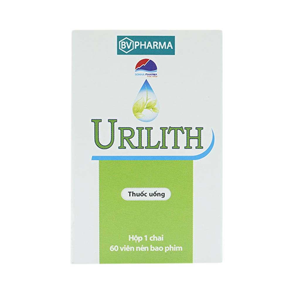 Thuốc Urilith Bv Pharma điều trị sỏi thận, sỏi đường tiết niệu (60 viên)