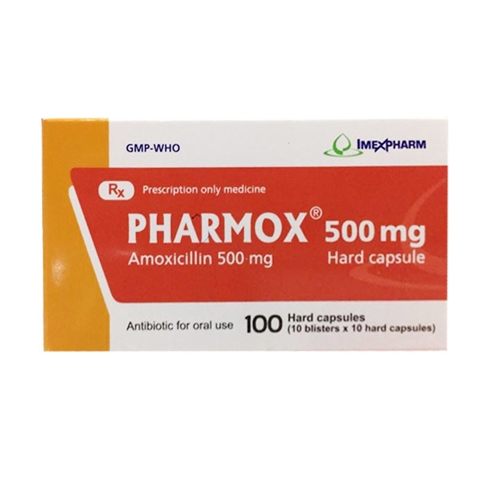 Pharmox Amoxicillin 500mg được sử dụng để điều trị những bệnh nhiễm khuẩn nào?

