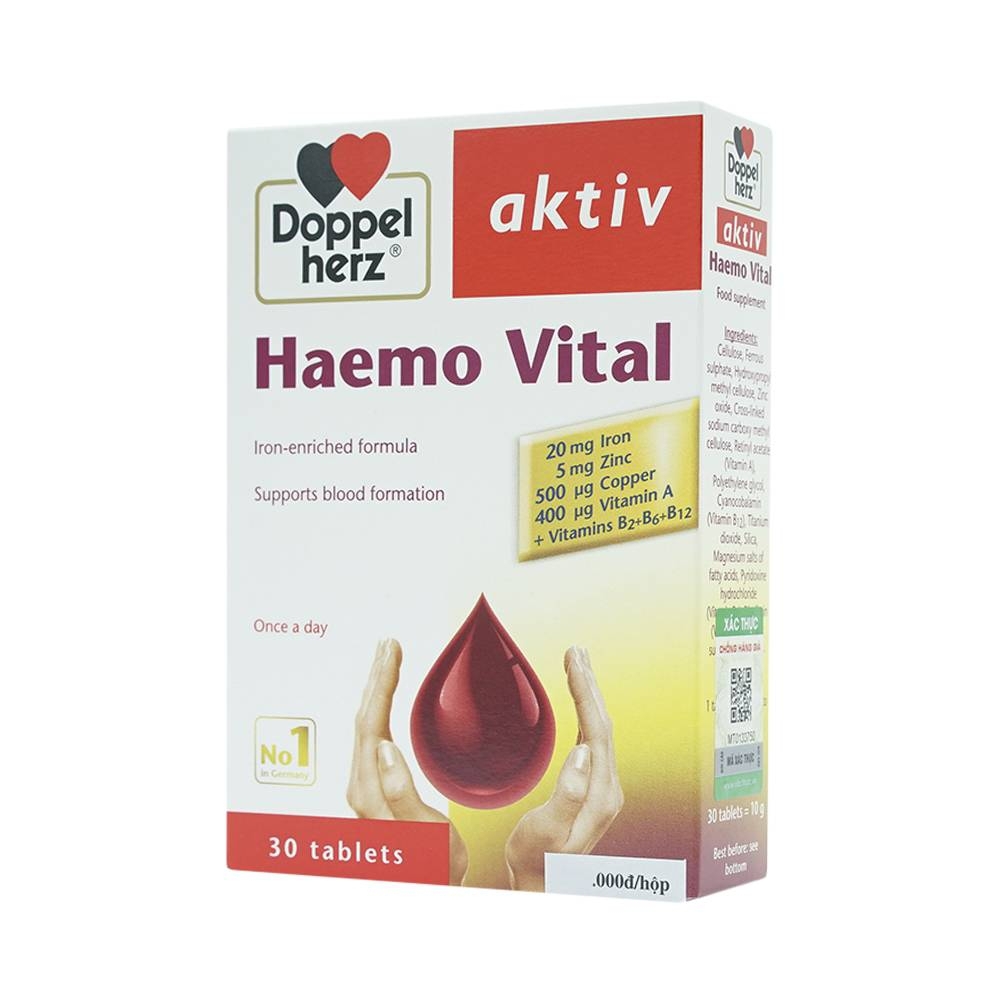 Cách sử dụng thuốc Haemo Vital như thế nào?
