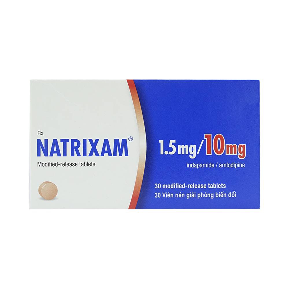Natrixam 1.5/10 mg là thuốc dùng để điều trị tăng huyết áp như thế nào?

