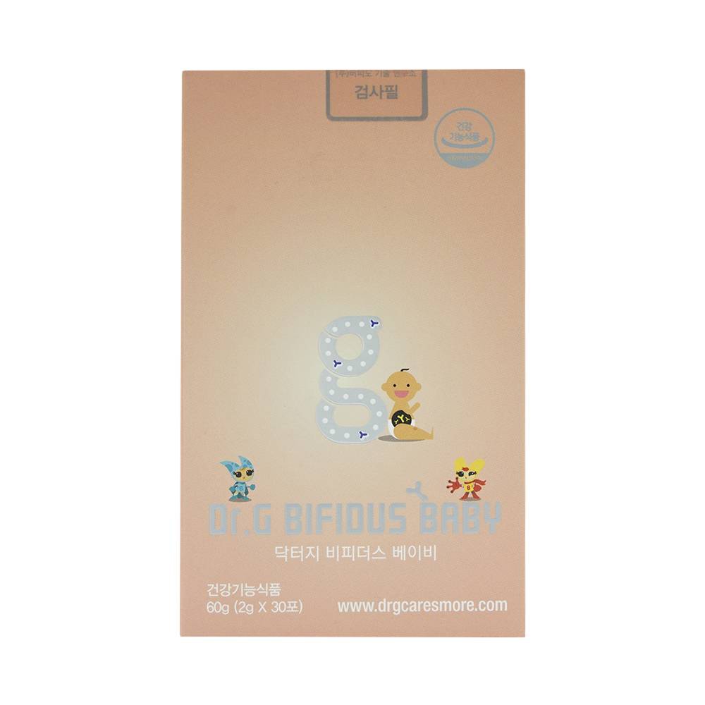 Men vi sinh Dr.G Bifidus Baby Bifido hỗ trợ cân bằng vi sinh đường ruột (30 gói x 2g)