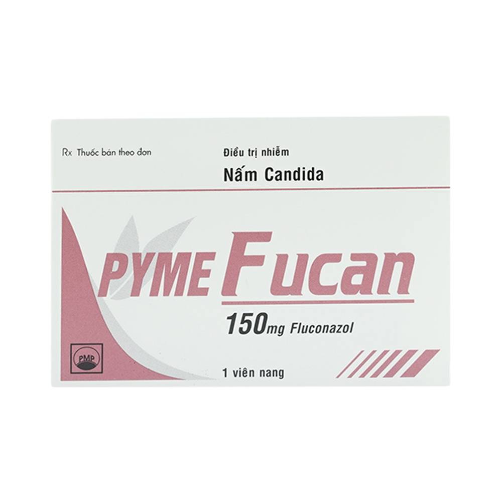 Thuốc Pyme Fucan Pymepharco điều trị nhiễm nấm Candida (Lốc 20 hộp x 1 viên)