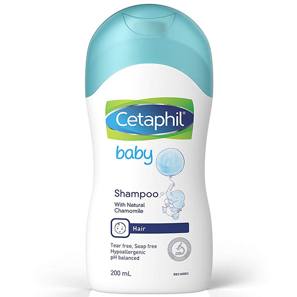 Dầu gội cho bé Cetaphil Baby Shampoo With Natural Chamomile (200ml