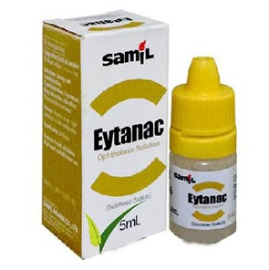 Thuốc nhỏ mắt Eytanac 5ml Samil điều trị các triệu chứng viêm sau mổ, co đồng tử trong khi mổ