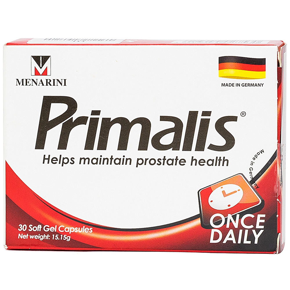 Viên uống Primalis Berlin giúp cải thiện các triệu chứng rối loạn tiểu tiện (2 vỉ x 15 viên)