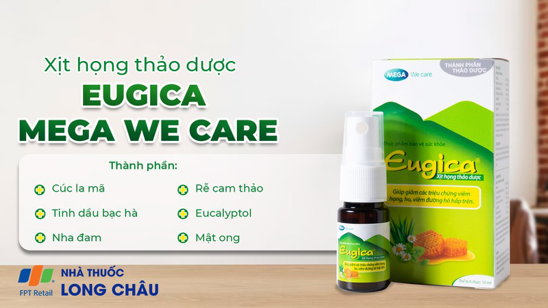  Xịt họng Eugica có dùng được cho bà bầu không?