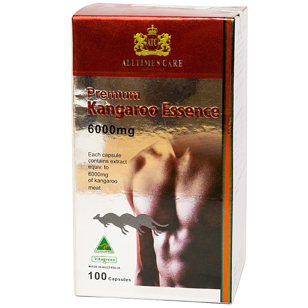 Viên uống Alltimes Care Premium Kangaroo Essence 6000mg tăng cường sinh lực nam giới (100 viên)