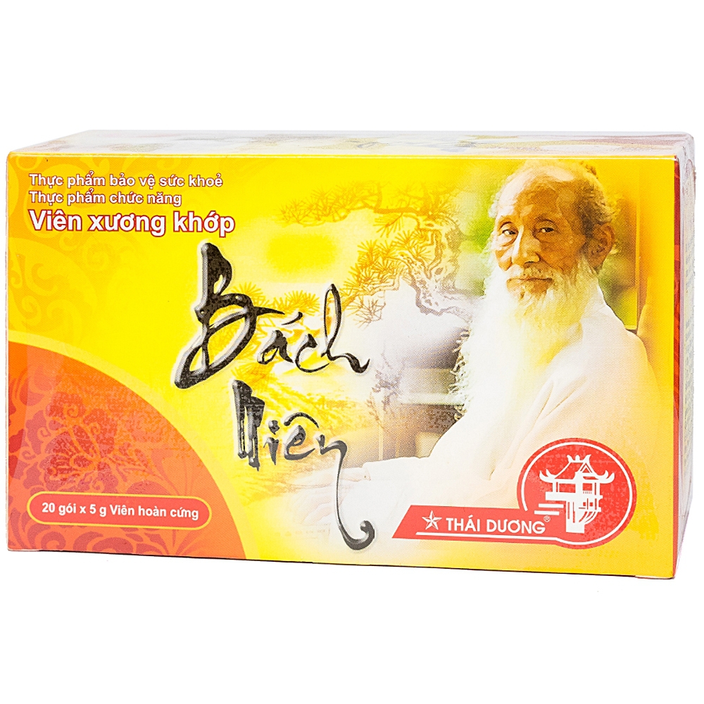 Viên xương khớp Bách Niên Thái Dương bổ thận, mạnh gân cốt (20 gói)