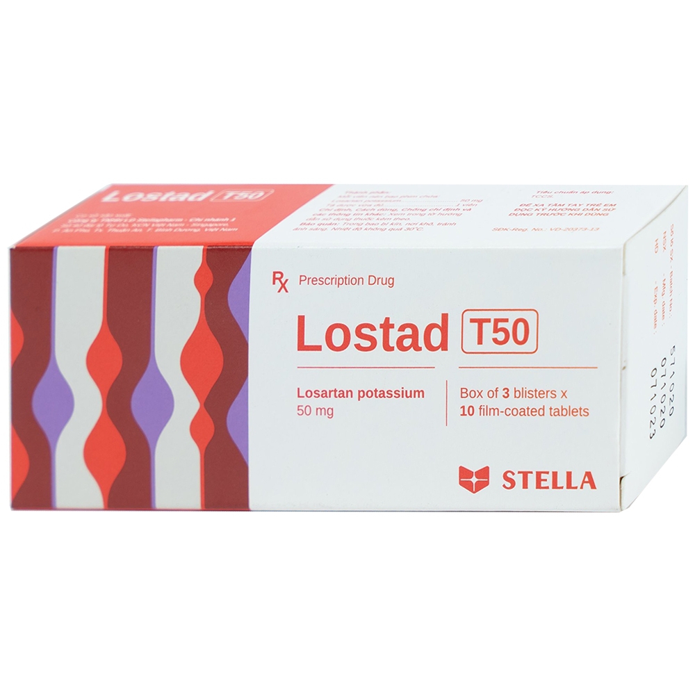 Thuốc Lostad T50 có thể tương tác với các loại thuốc nào khác?
