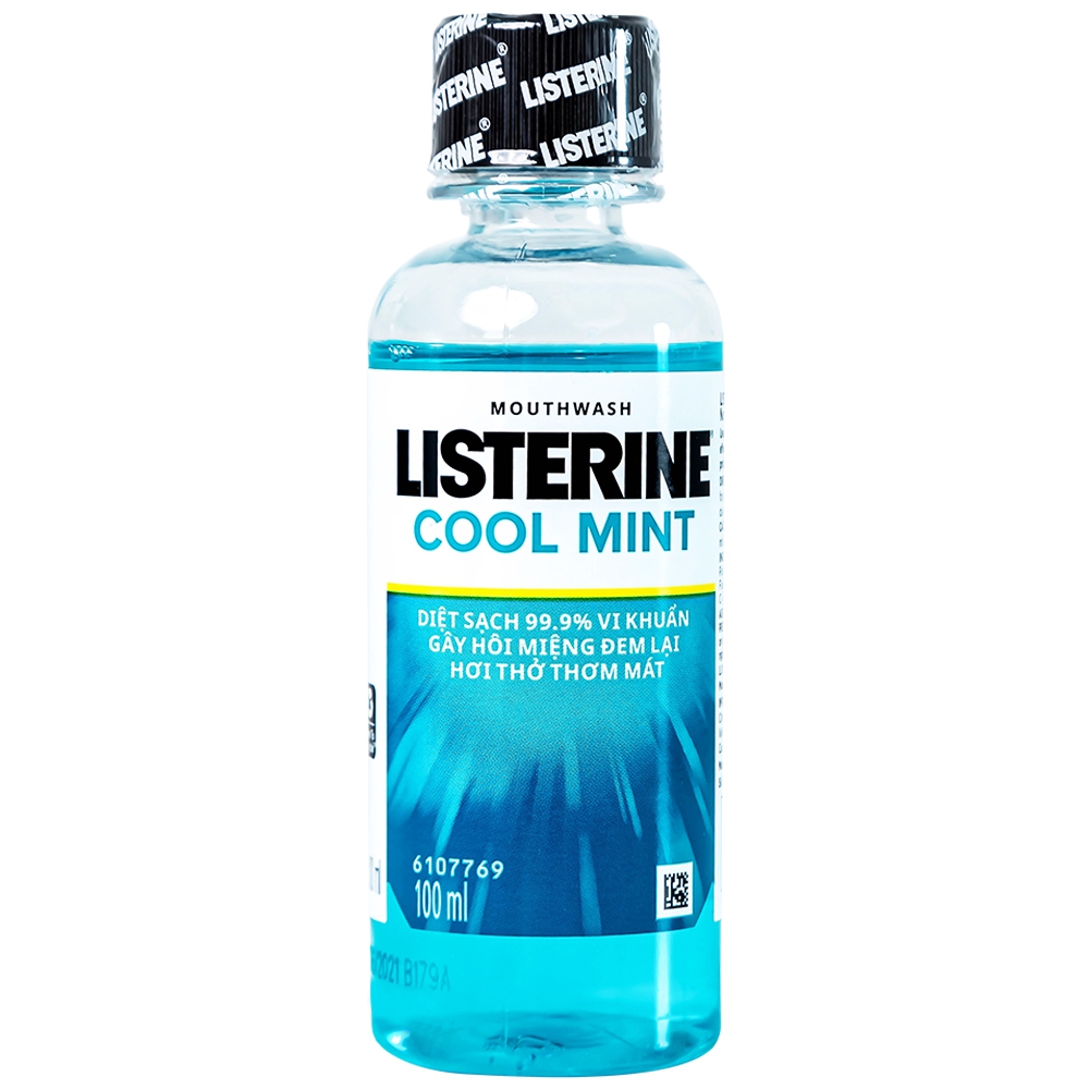 Nước súc miệng Listerine 100ml được dùng cho đối tượng nào?
