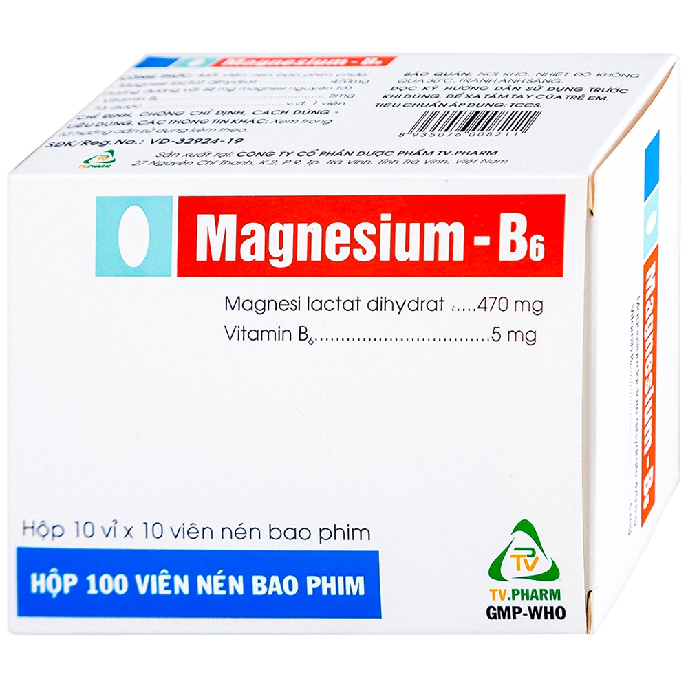 Lợi Ích và Ứng Dụng Của Magnesium-Vitamin B6