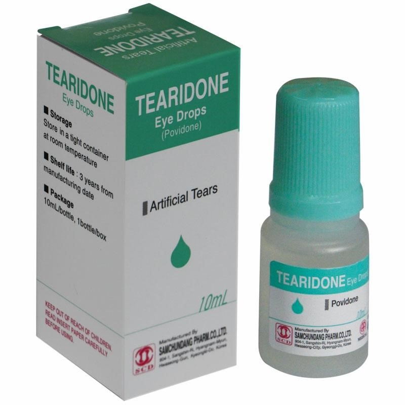 Thuốc nhỏ mắt Tearidone giảm triệu chứng kích thích do khô mắt (10ml)