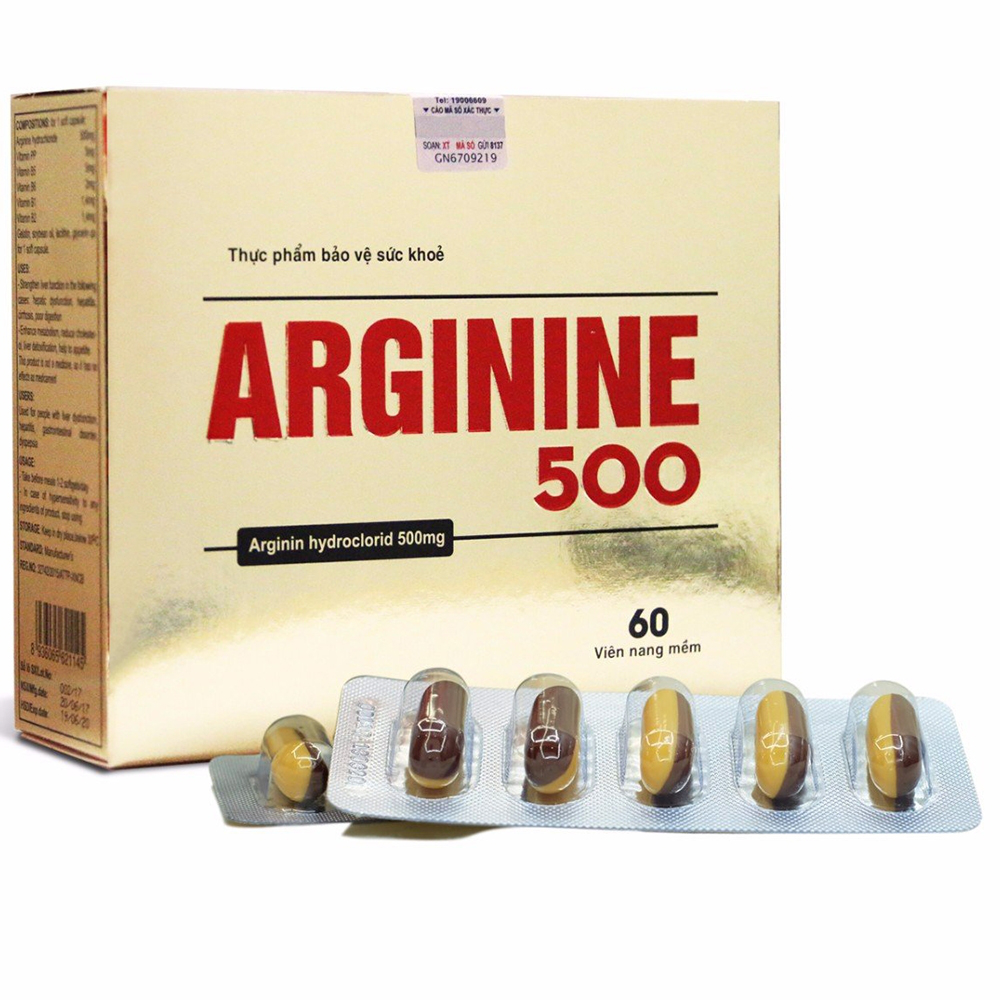 Arginine 500 có bảo vệ tế bào gan không?
