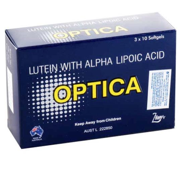 Viên uống Optica CMPS chống oxy hóa mắt, tăng cường thị giác (3 vỉ x 10 viên)