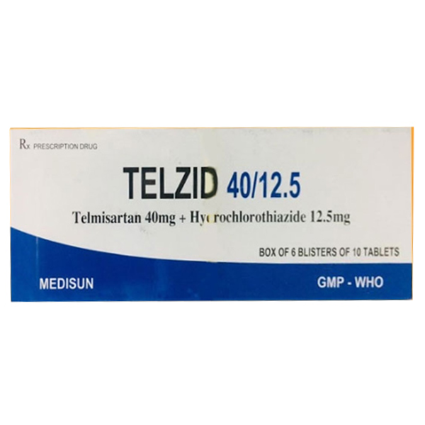 telzid 40 12.5 là thuốc gì