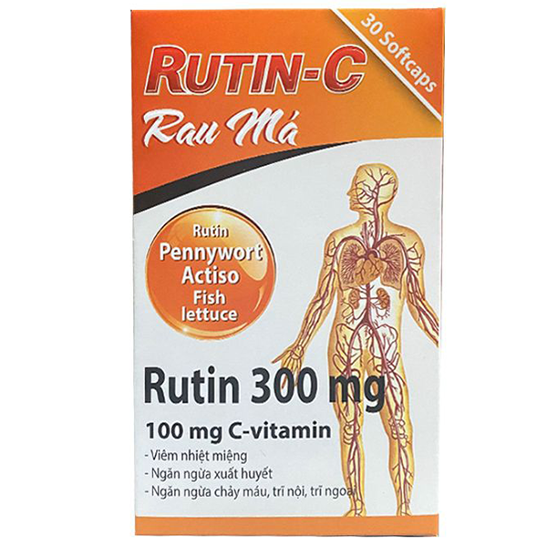 What are the benefits of using Rutin-C Rau Má for liver health and function?
