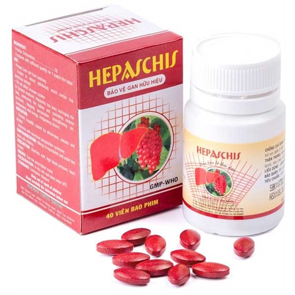 Thuốc Hepaschis Vạn Xuân điều trị bệnh viêm gan (40 viên)