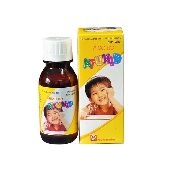 Siro ho Atukid Q-M Mediphar điều trị ho (60ml)