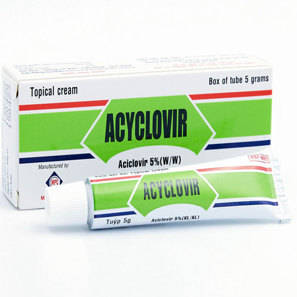 Thuốc bôi Acyclovir dạng ống 5g: Giải pháp hiệu quả điều trị Herpes và nhiễm virus