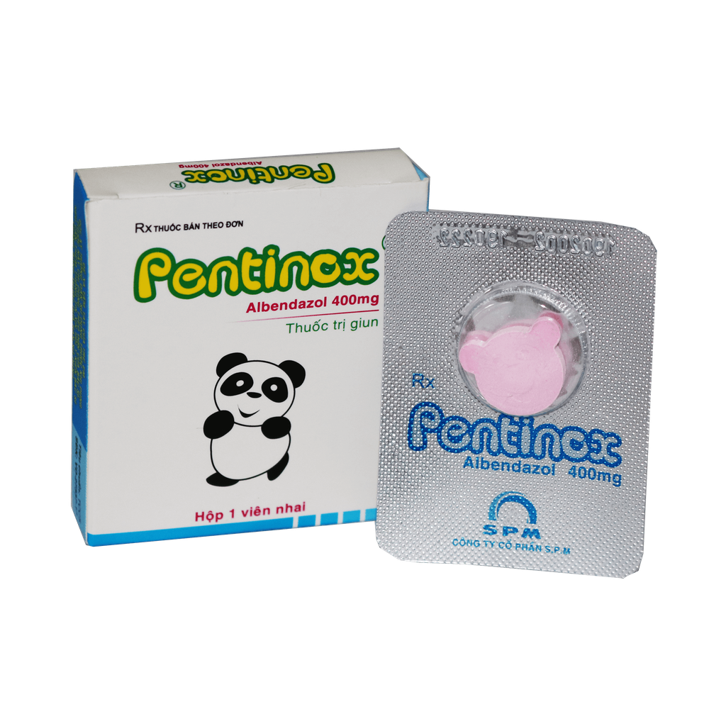Thuốc tẩy giun pentinox có chứa những hoạt chất gì khác ngoài pentinox?
