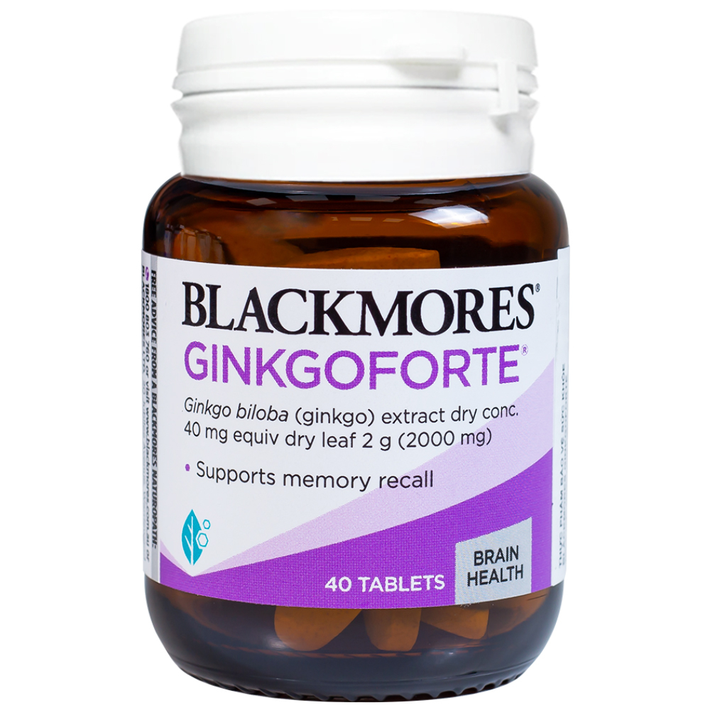 Cách sử dụng Blackmores Ginkgoforte như thế nào?
