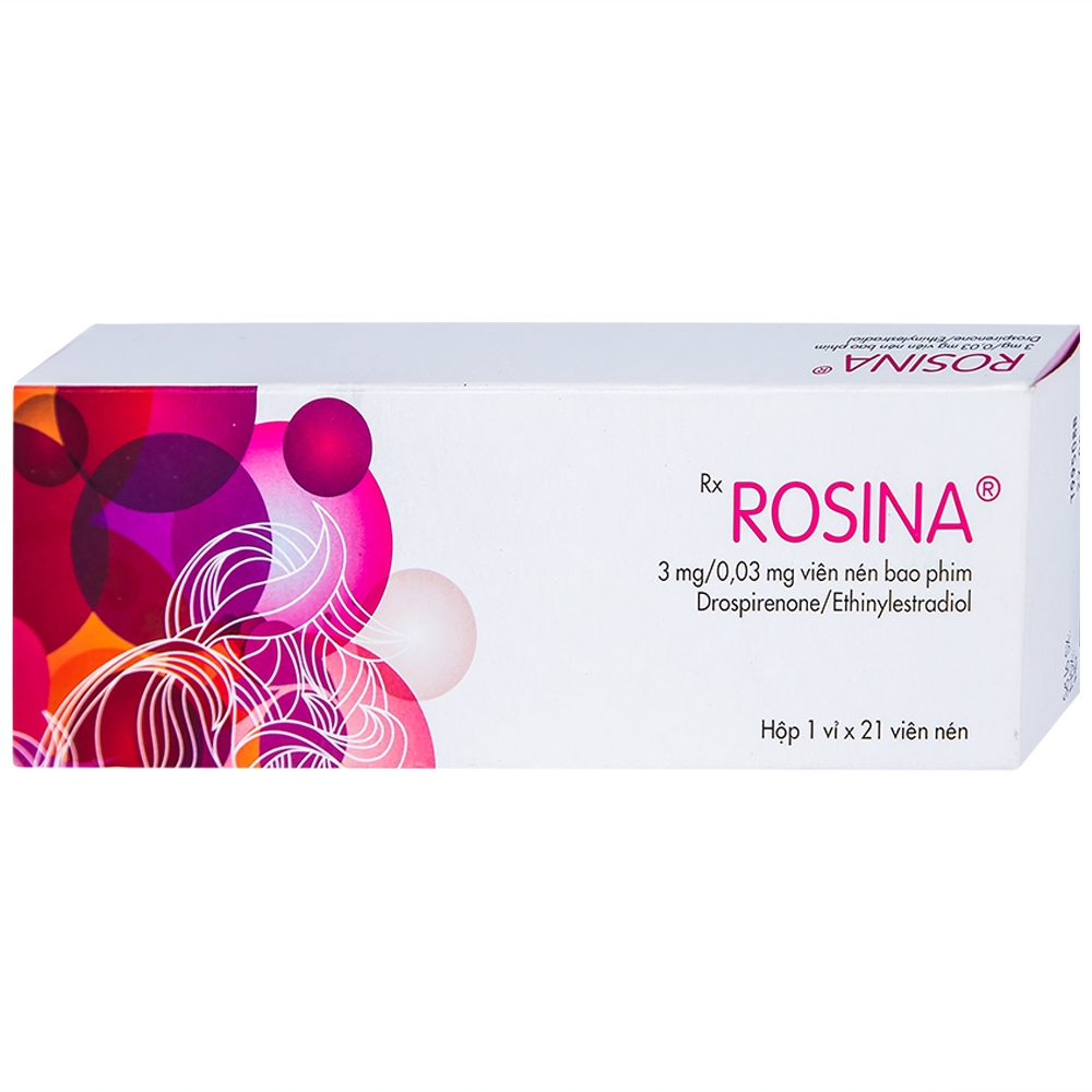Thuốc tránh thai Rosina được sản xuất bởi công ty nào?
