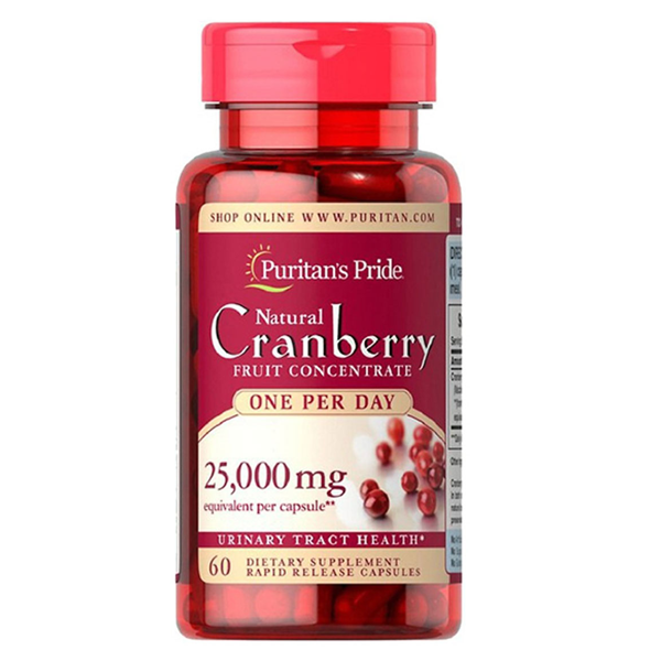 Viên nén Cranberry chống oxy hóa, hạn chế lão hóa (60 viên)