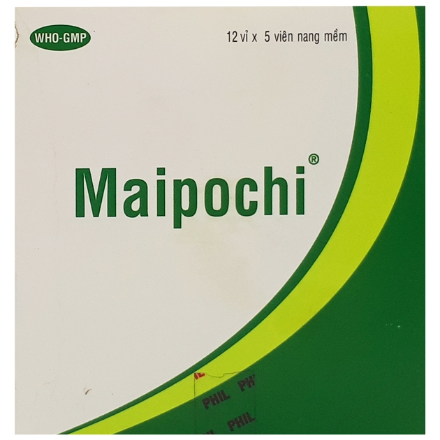 Viên nang mềm Maipochi Phil điều trị thiếu magnesi, vitamin E (12 vỉ x 5 viên)