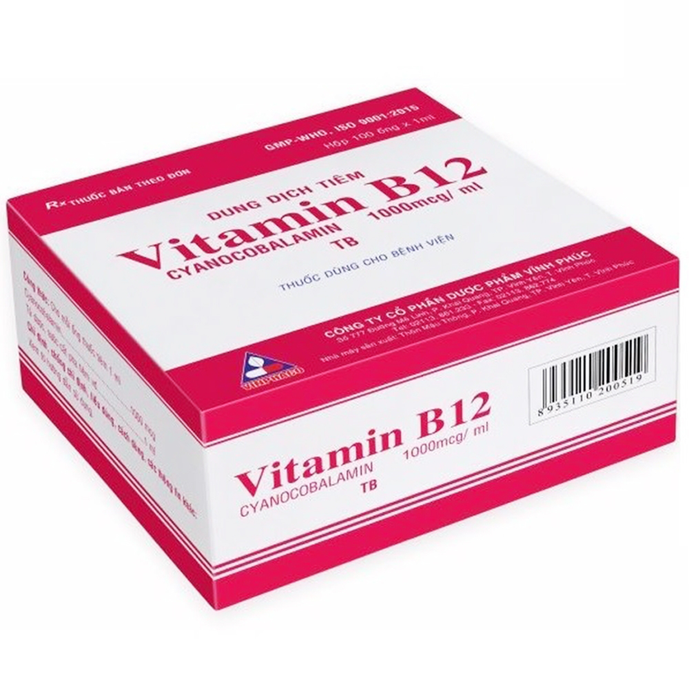 Mức độ an toàn và tác dụng phụ của việc sử dụng vitamin B12 dạng ống tiêm là như thế nào?
