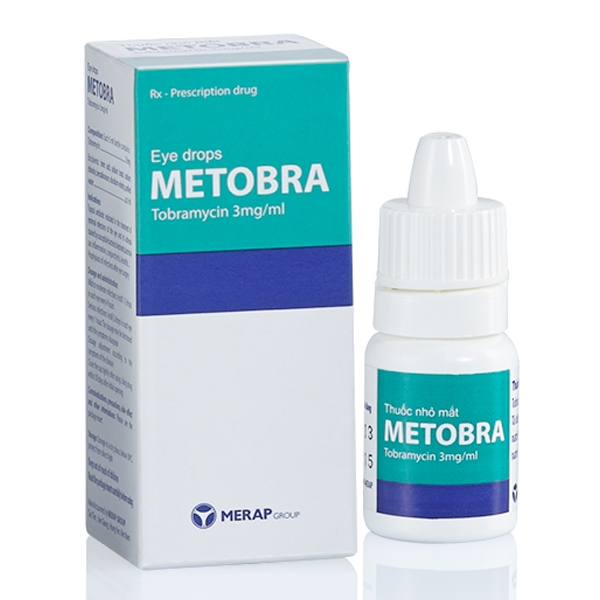 Thuốc nhỏ mắt Metobra có công dụng gì trong việc điều trị nhiễm trùng mắt?
