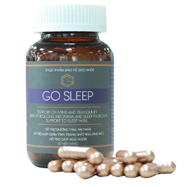 Viên uống Go Sleep hỗ trợ dưỡng, an thần (60 viên)