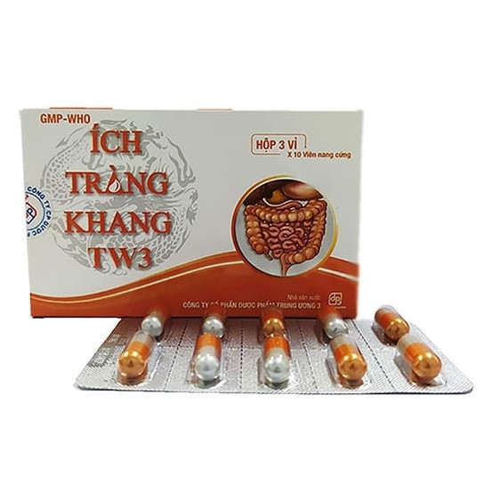 Thuốc Ích Tràng Khang TW3 điều trị tiêu chảy, bụng trướng, ăn không tiêu (3 vỉ x 10 viên)