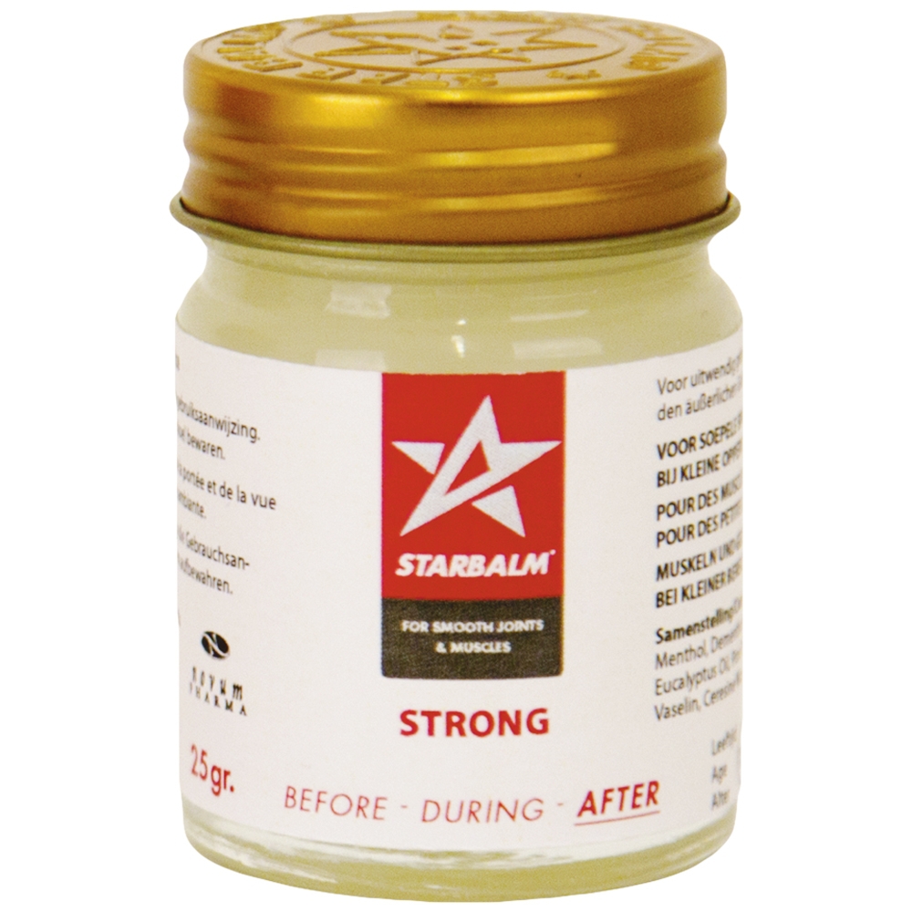 Cao Starbalm Sports Balm White làm ấm cơ, giúp cơ thư giãn sau khi vận động (25g)