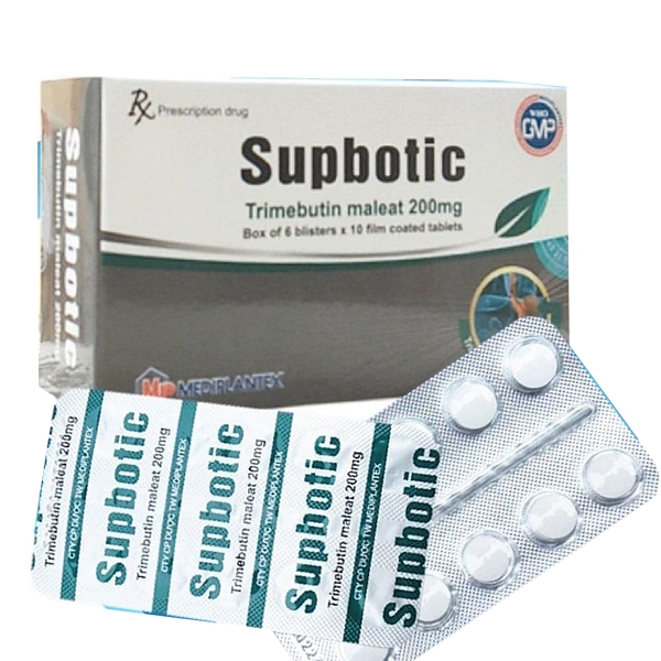 Thuốc Supbotic Mediplantex điều trị hội chứng ruột kích thích (6 vỉ x 10 viên)