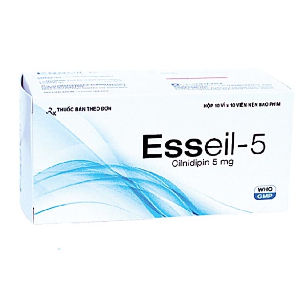 Thuốc Esseil-5 Davipharm điều trị tăng huyết áp (10 vỉ x 10 viên)