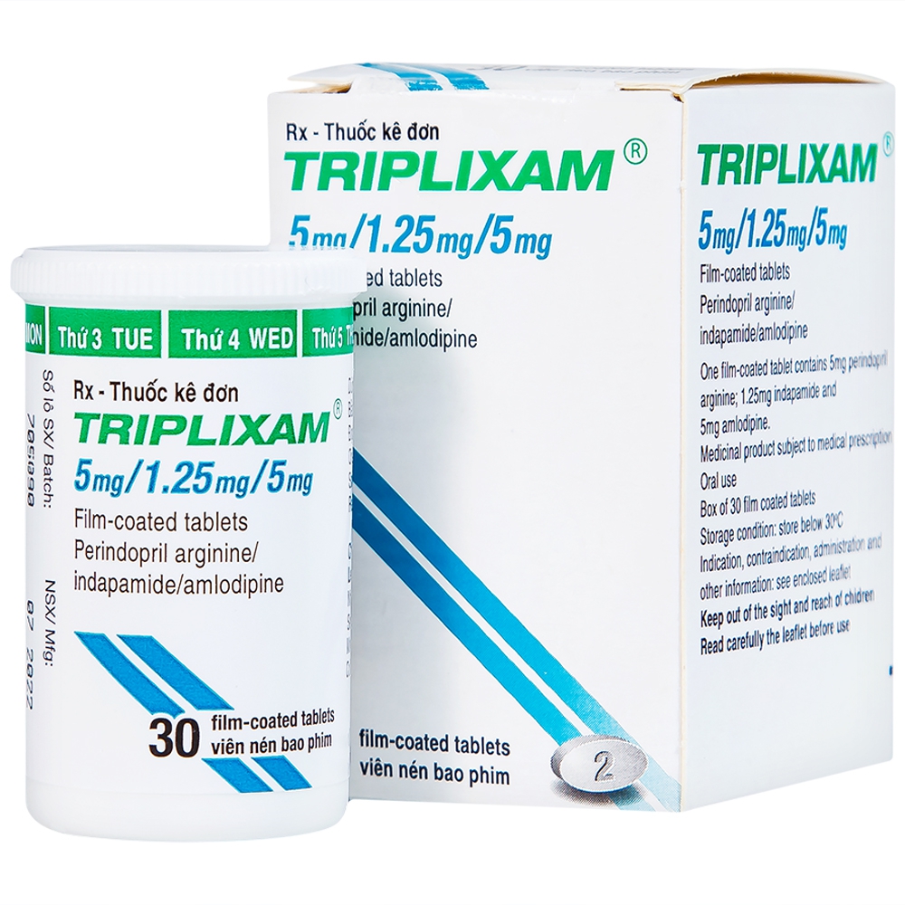 Triplixam có tác dụng giảm huyết áp như thế nào?
