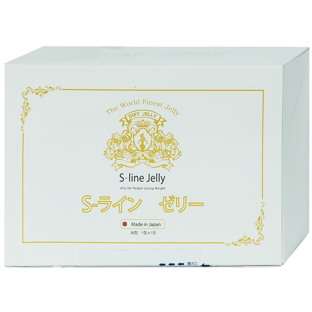 Thạch giảm cân S-Line Jelly Makishokuhin hạn chế hấp thu chất béo, giảm sự tích tụ mỡ (30 gói x 15g)