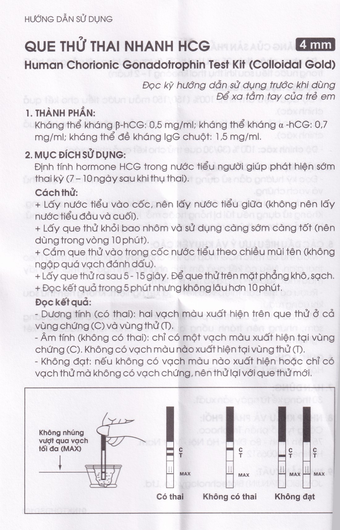 Hướng dẫn chi tiết cách sử dụng que thử thai Allisa