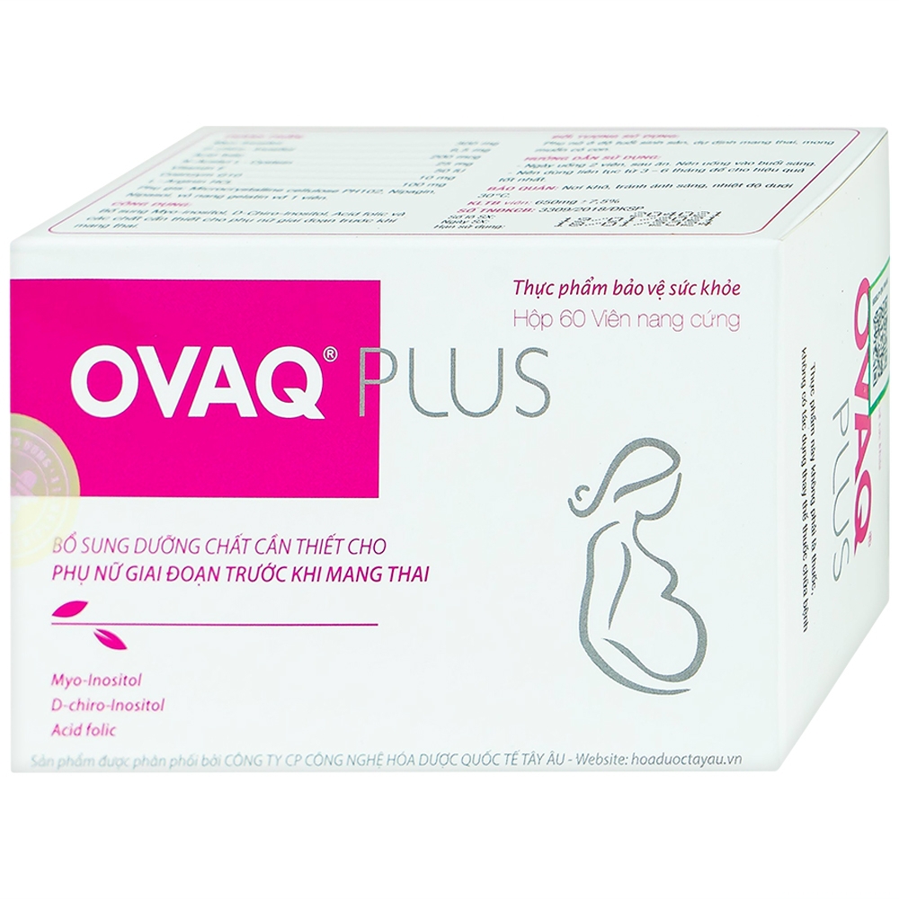 Ovaq plus có tác dụng gì trong việc tăng cường chất lượng trứng?