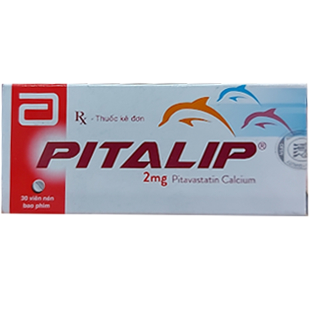 Thuốc Pitalip 2mg Abbott điều trị tăng cholesterol máu (3 vỉ x 10 viên)