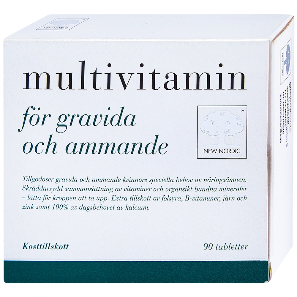 What are the health benefits and immune-boosting effects of the New Nordic multivitamin?