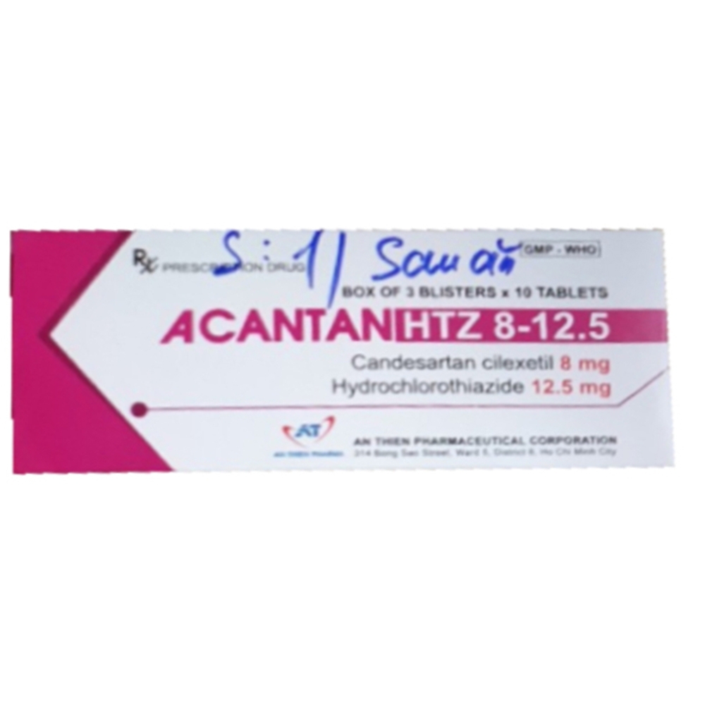 Thuốc Acantan có tác dụng chính làm gì trong việc điều trị tăng huyết áp?